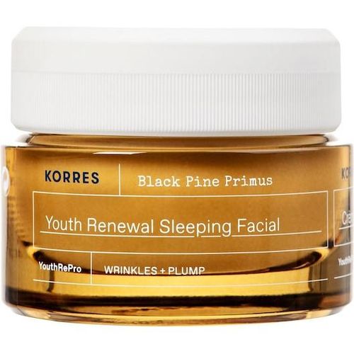 KORRES Gesichtspflege Black-Pine-PrimusErneuernde Nachtcreme gegen Falten 40 ml (830,75 € / 1 l)
