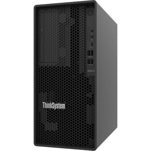 Lenovo ThinkSystem ST50 V2 7D8J - Server - Tower - 5U - 1-Weg - 1 x Xeon E-2324G / 3.1 GHz - RAM 16 GB - SSD 2 x 960 GB - UHD Graphics P750 - 1GbE - kein Betriebssystem - Monitor: keiner