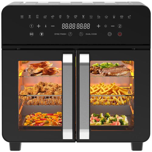 Dual Zone Heißluftfritteuse XXL Airfryer 23L