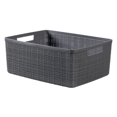 Korb JUTE grau