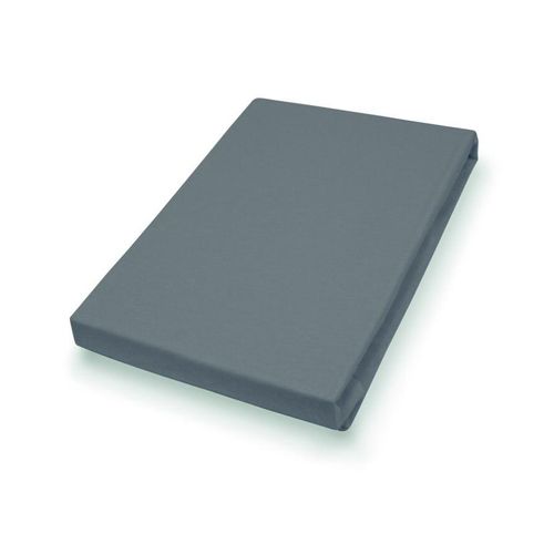 Spannbettlaken 150x200 anthr.