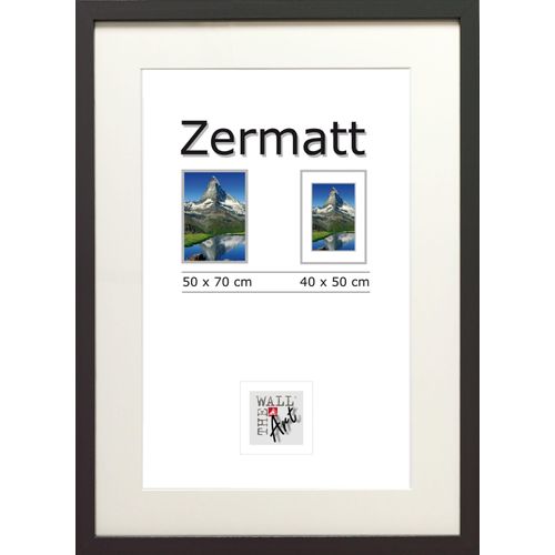 Bilderrahmen ZERMATT schwarz