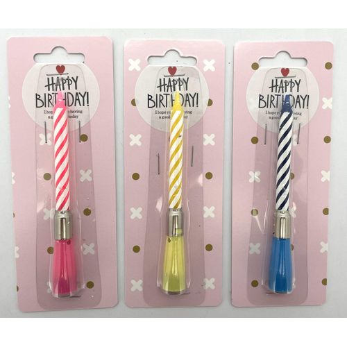 Kerze HAPPY BIRTHDAY