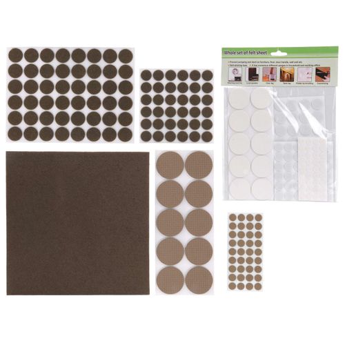 Filzgleiter, 131 Stück