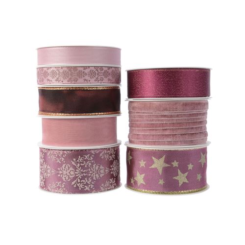 Geschenkband X-MAS MULTI