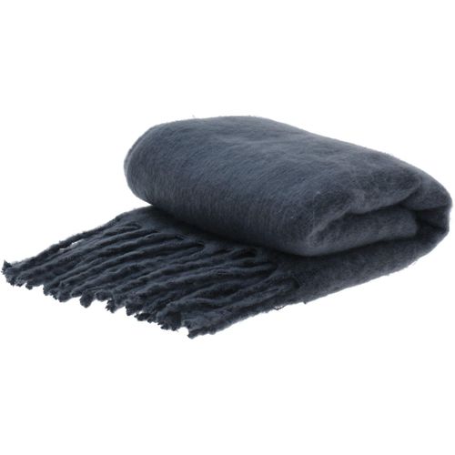 Decke FRINGE grau