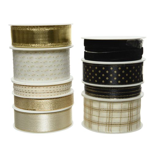 Geschenkband X-MAS MULTI