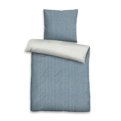 Bettwäsche MELANGE blau