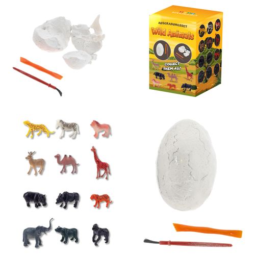 Ausgrabungs-Set WILD ANIMALS