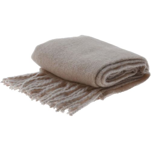 Decke FRINGE beige