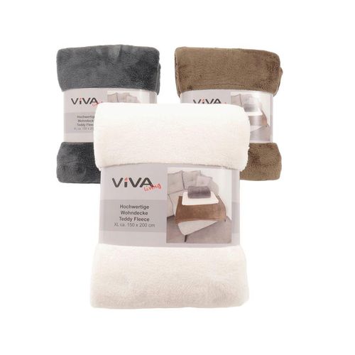 Decke FLEECE UNI