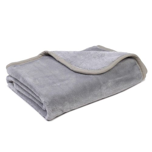 Decke PREMIUM CASHMERE silber