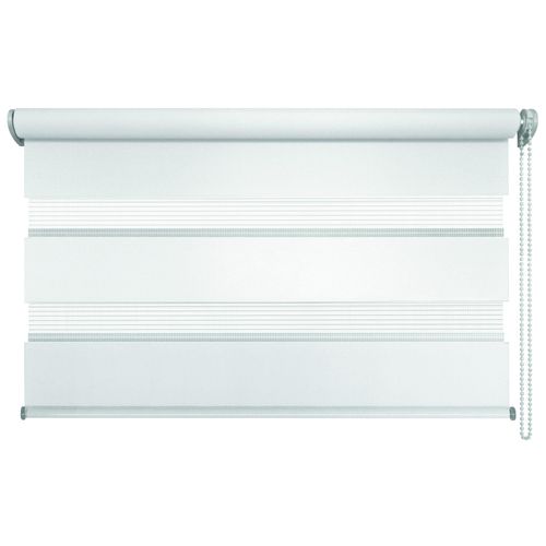 Rollo DUO weiß 140x160cm