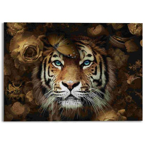 Glasbild AUTUMN TIGER Image