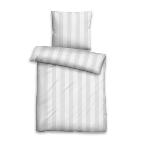 Bettwäsche SATIN sturmgrau
