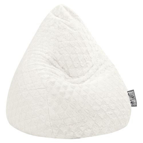 Sitzsack FLUFFY HEARTS XL