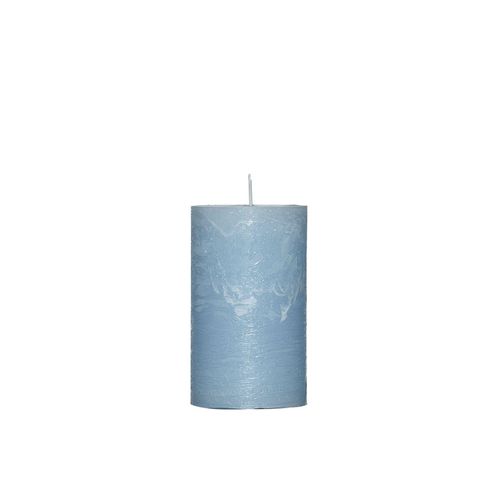 Kerze RUSTIK blau