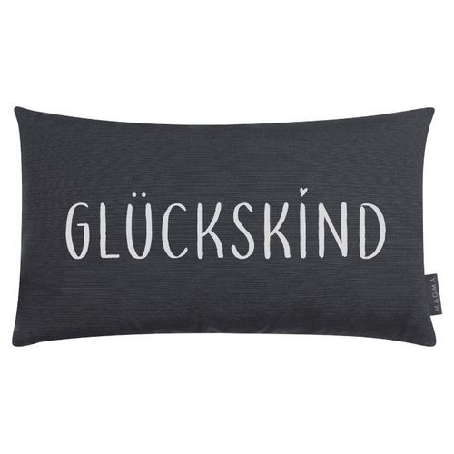 Kissen GLÜCKSKIND anthrazit