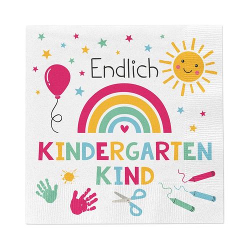 Servietten KINDERGARTEN