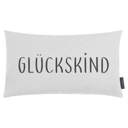 Kissen GLÜCKSKIND weiß