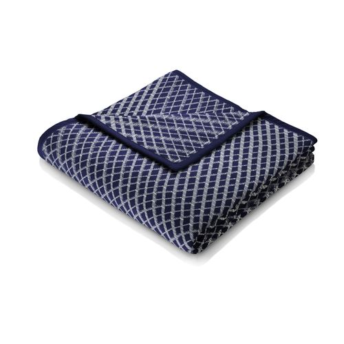 Decke HOME COTTON blue