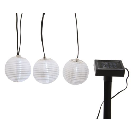Lichterkette LED LAMPION weiß