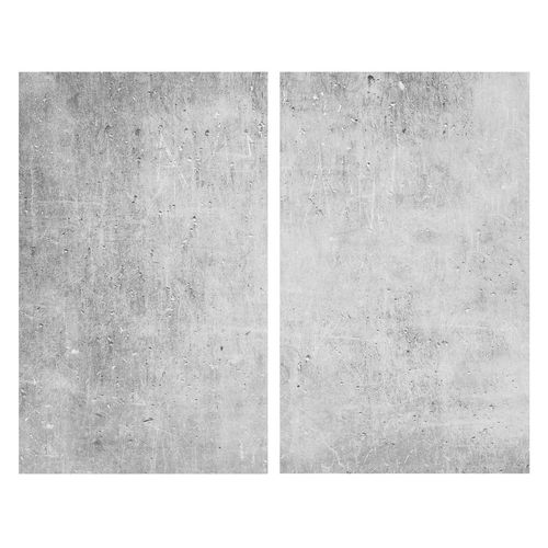 Herdabdeckplatten-Set BETON