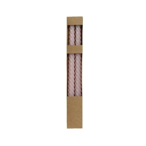Stabkerzen-Set TWIST rosa