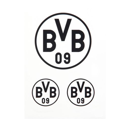 Aufkleber-Set BVB schwarz