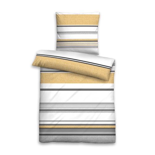 Bettwäsche SATIN gelb