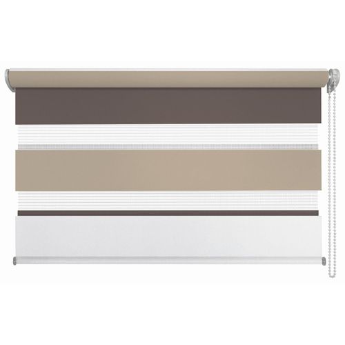 Rollo DUO braun 100x160cm