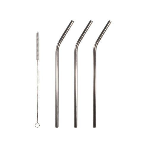 Trinkhalm-Set SILVER