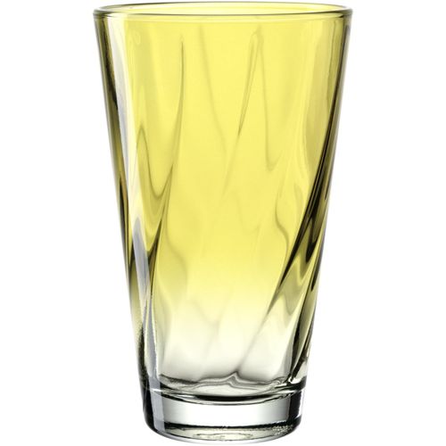 Trinkglas TWIST gelb