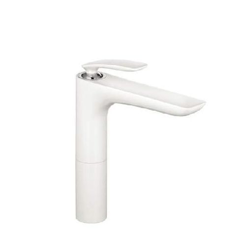Kludi Waschschüssel-Einhandmischer BALANCE DN 15 Auslaufhöhe Unterkante 212 mm chrom/weiß
