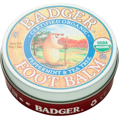 Badger Balm deep hydrating balm for dry cracked feet 56 g