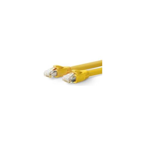 VivoLink PROCAT70 Netzwerkkabel 70 m Cat6a F/FTP (FFTP) Gelb (PROCAT70)