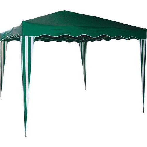 Gartenpavillon faltbar 3x3 m, grün