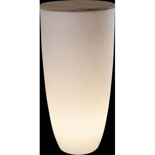 Beleuchteter Pflanztopf Shining Curvy Pot XL (Solar)