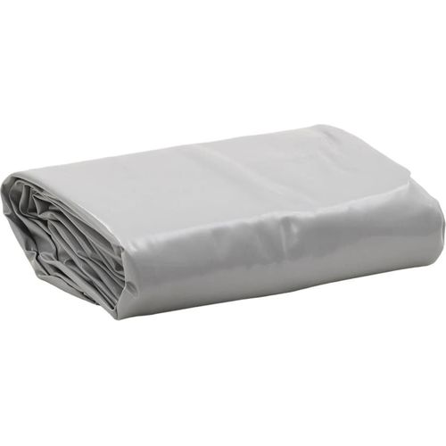 Planen & Abdeckfolien - Abdeckplane Grau 5x5 m 600 g/m² Möbel21