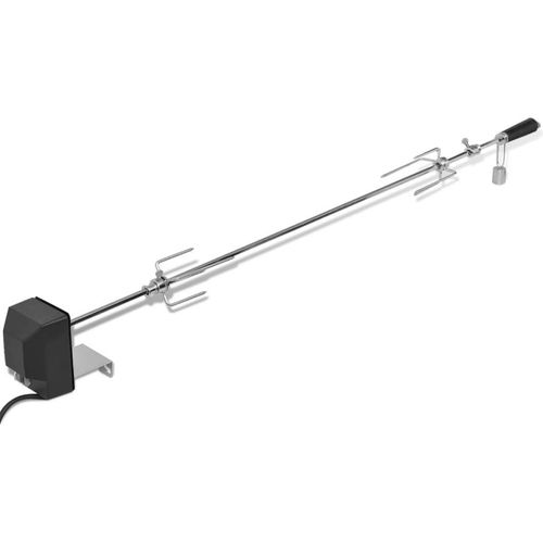 Rotisserie Grill mit Elektromotor Stahl 1200 mm