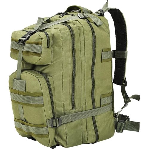 Rucksack im Army-Style 50 L Olivgrün
