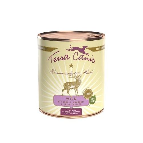 Terra Canis Classic Adult 6x800g Wild mit Kürbis, Vollkornnudeln und Preiselbeeren