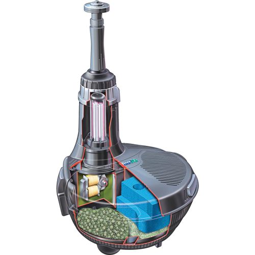 Hozelock Springbrunnenpumpe und Filter Komplettset EasyClear 3000 L/h