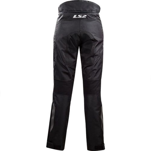 LS2 Chart EVO wasserdichte Damen Motorrad Textilhose, schwarz, Long S