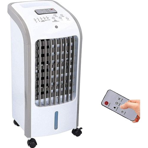 SENA DUNLOP mobiles Klimagerät mit Wasserkühlung, inkl. Fernbedienung + Timer, Mobile Klimaanlage leise, Kühlender Ventilator ohne Abluftschlauch