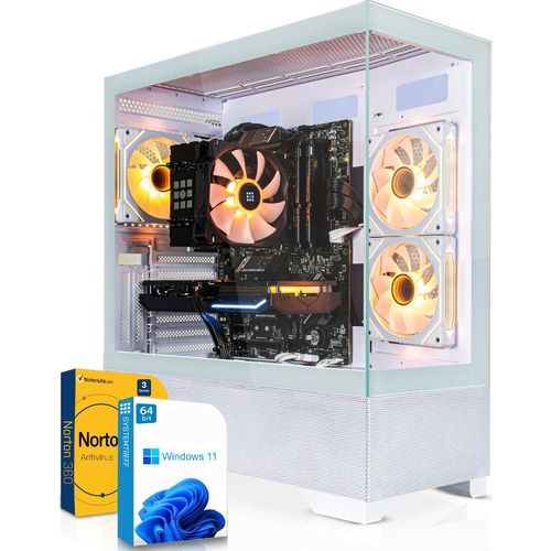 SYSTEMTREFF Gamer Rechner - Ryzen 7 5700X - Nvidia GeForce RTX 3060 12GB - 16GB DDR4 - 1TB NVMe - Windows 11 Pro - Desktop PC