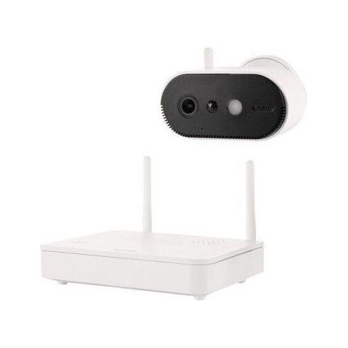 ABUS Akku-Kamera Pro mit Basisstation PPIC91000, weiß