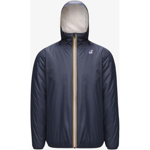 Dunkelblaue Jacke K-Way Le Vrai 3.0 Claude Orsetto-M