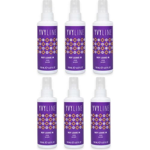 Anti-Gelbstich-Haarspülung, weißes blondes Haar, gegen gelbe Strähnchen, Tönung, Anti-Gelbstich, gebleichtes Haar, professionelle Haarspülung, seidiger und glänzender Effekt, YVYLINE (6 CONF