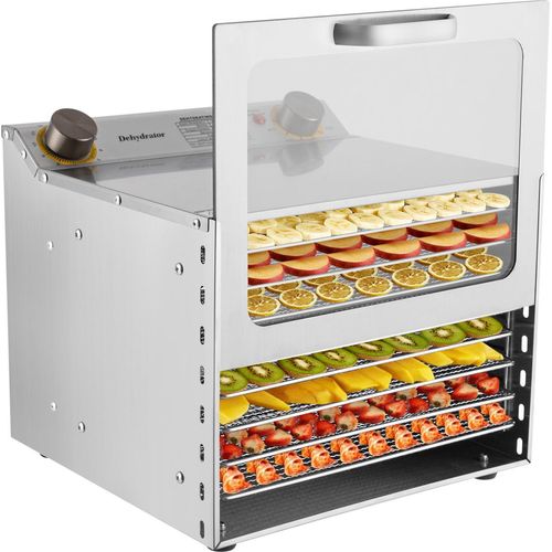 Lebensmittel Trocknungsmaschine Edelstahl für den Hausgebrauch Obst, Gemüse, Kräutern, Fleisch, Gewürzen,